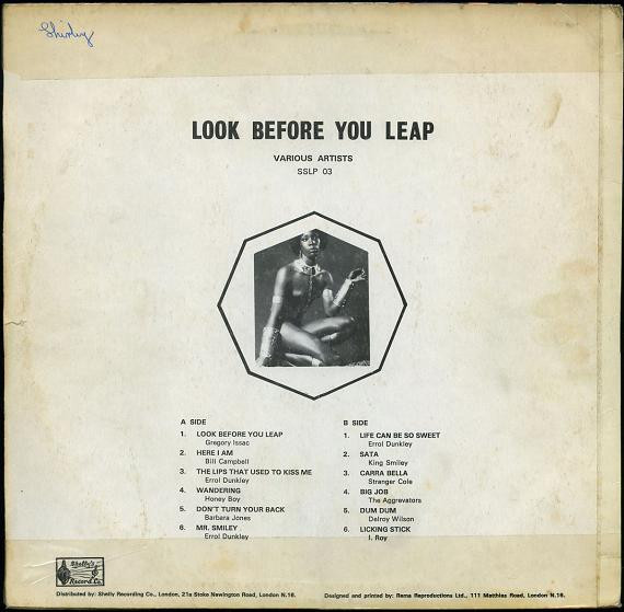 back - Various Artists - Look Before You Leap