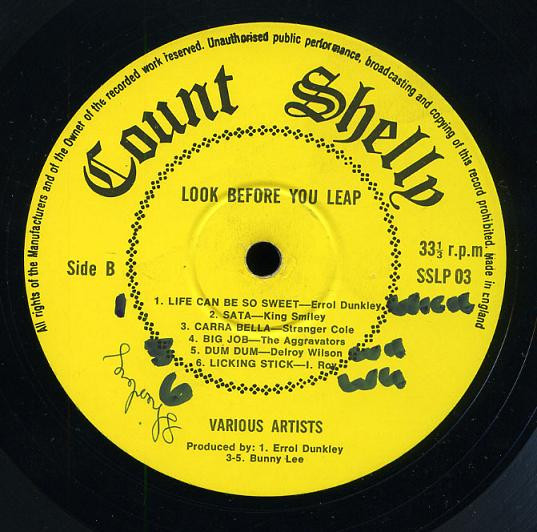 label - Various Artists - Look Before You Leap