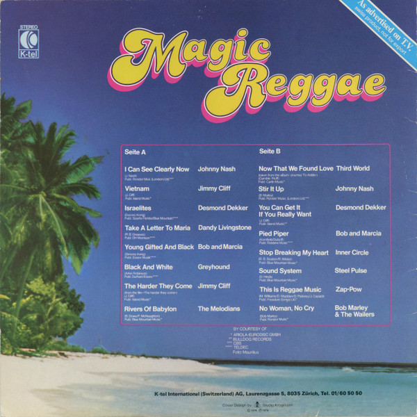back - Various Artists - Magic Reggae