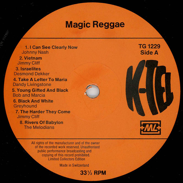 label - Various Artists - Magic Reggae