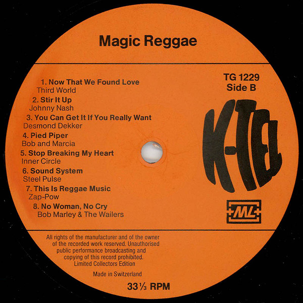 label - Various Artists - Magic Reggae