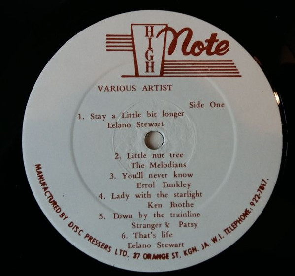 label - Various Artists - Old Hits Of The Past