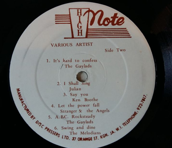 label - Various Artists - Old Hits Of The Past