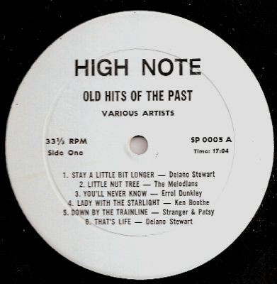 label - Various Artists - Old Hits Of The Past