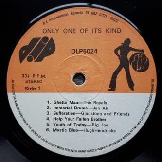 label - Various Artists - Only One Of It's Kind