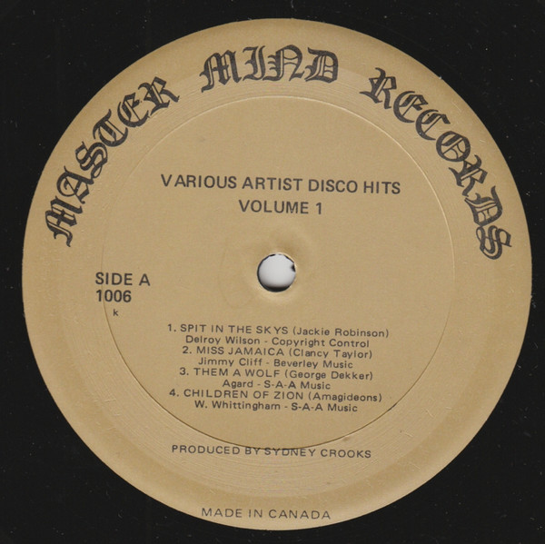 Master Mind label artwork