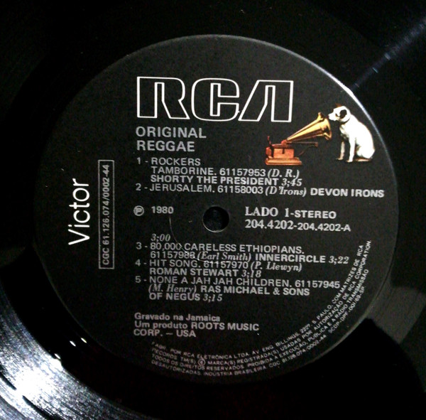 label - Various Artists - Original Reggae (Gravado Na Jamaica)