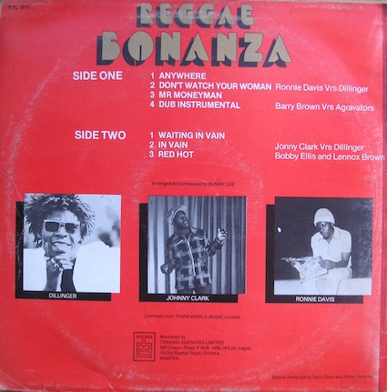 back - Various Artists - Reggae Bonanza