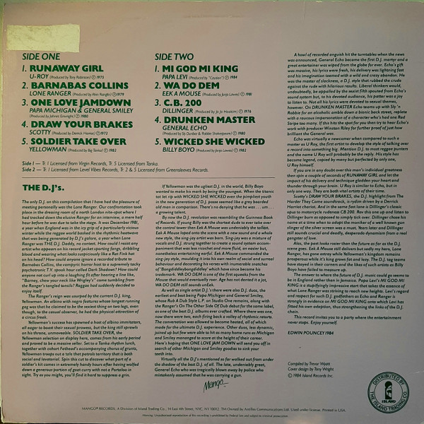 back - Various Artists - Reggae Greats (DJ's)