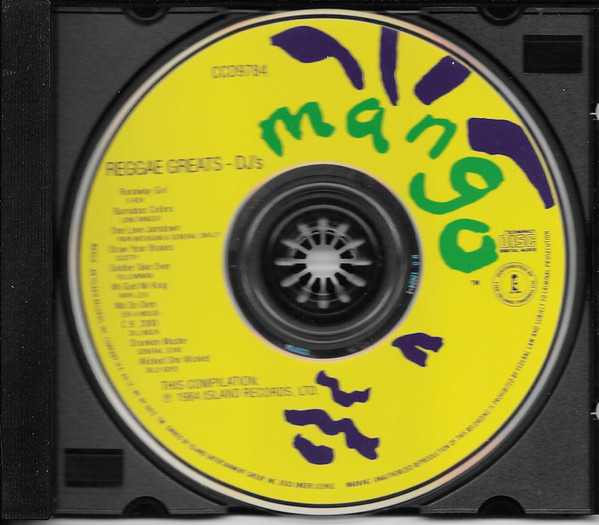 label - Various Artists - The DJ's Reggae Greats