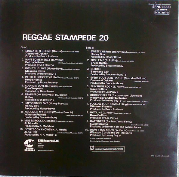 back - Various Artists - Reggae Stampede 20