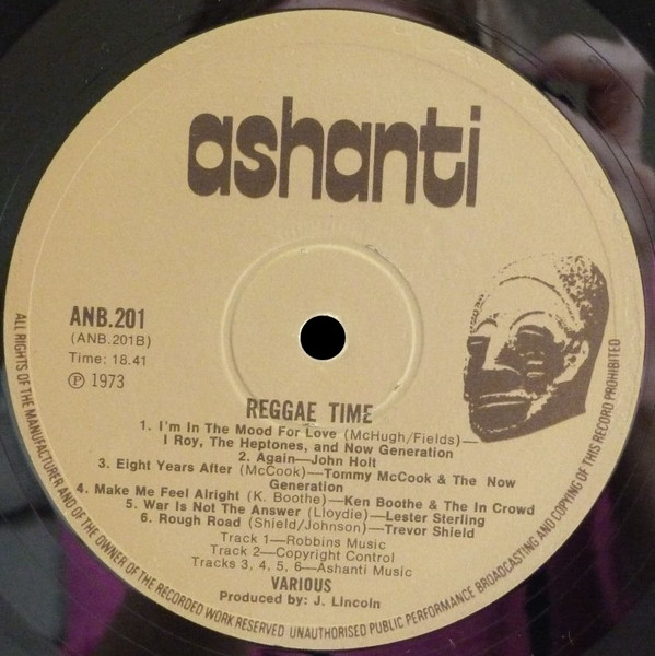 label - Various Artists - Reggae Time