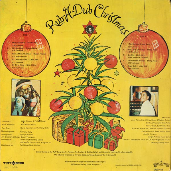 back - Various Artists - Rub-A-Dub Christmas