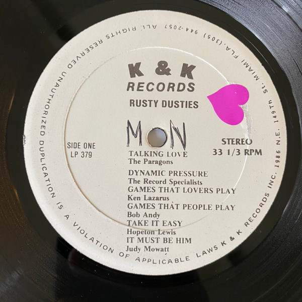 label - Various Artists - Rusty Dusties