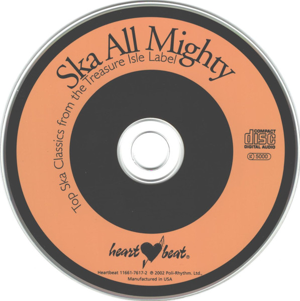label - Various Artists - Ska All Mighty (Top Ska Classics From The Treasure Isle Label)