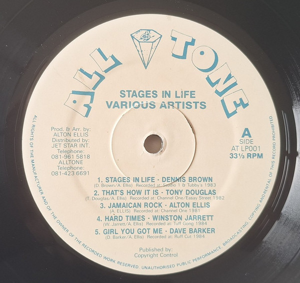 label - Various Artists - Stages In Life