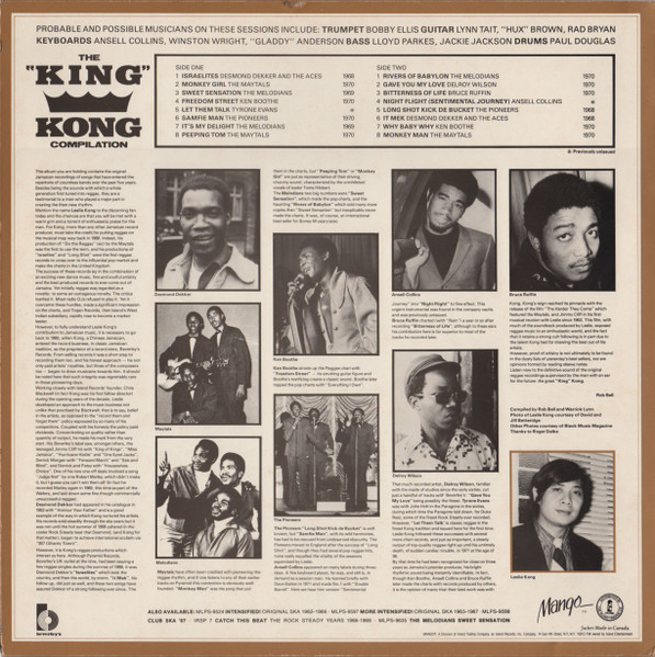 back - Various Artists - The "King" Kong Compilation