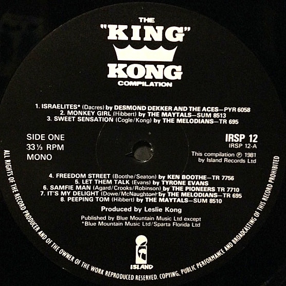 label - Various Artists - The "King" Kong Compilation