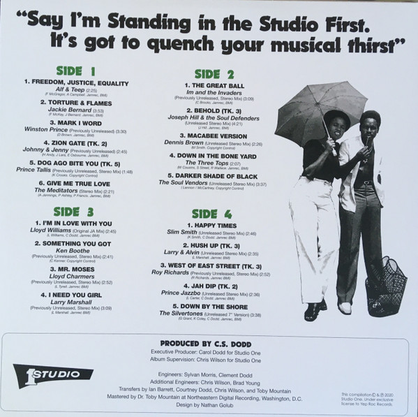 label - Various Artists - Studio First, From The Vaults Volume 2