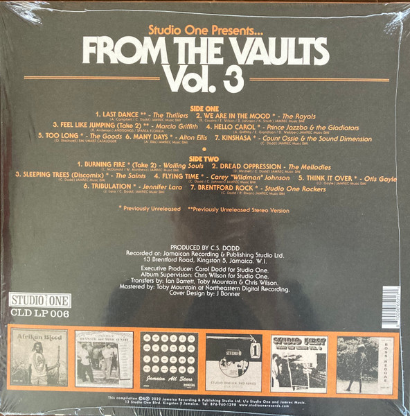 back - Various Artists - Studio One Presents From The Vaults Vol. 3