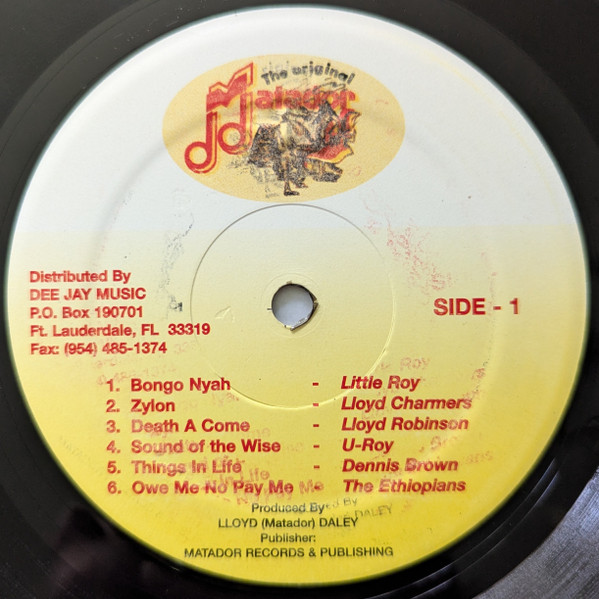 Matador label artwork