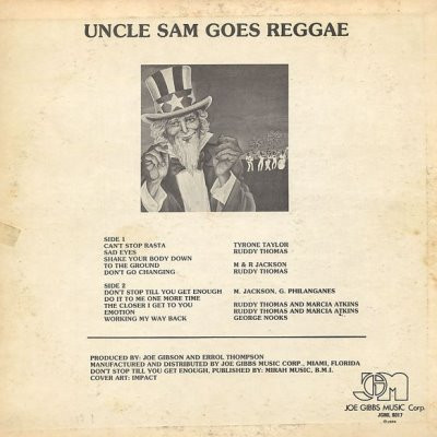back - Various Artists - Uncle Sam Goes Reggae