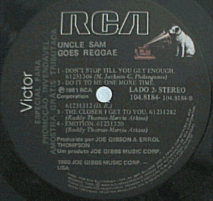 label - Various Artists - Uncle Sam Goes Reggae