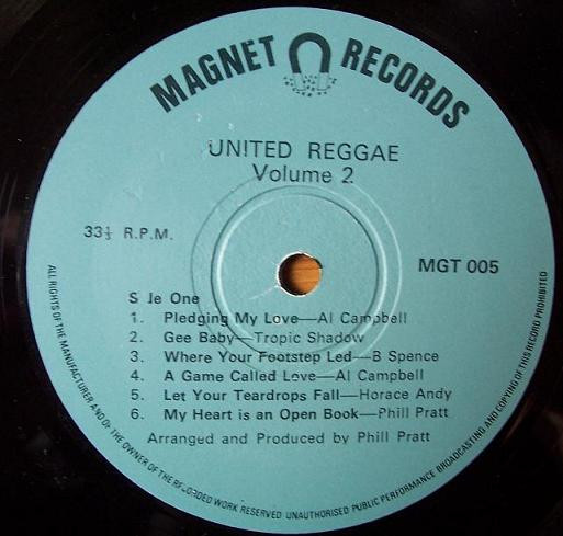 label - Various Artists - United Reggae - Volume 2