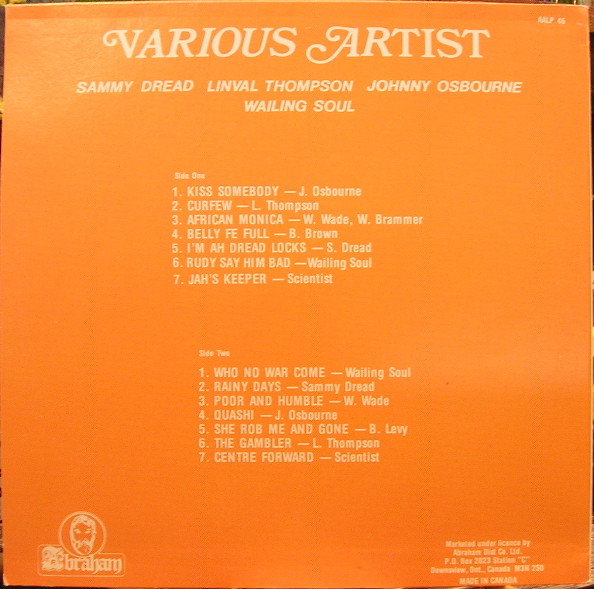 back - Various Artists - Various Artist