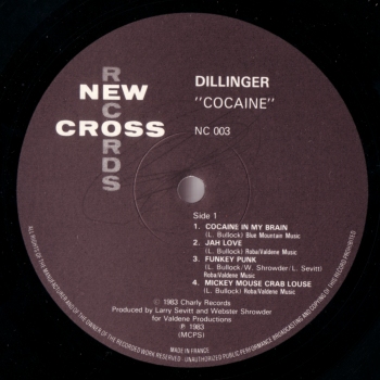 New Cross label artwork