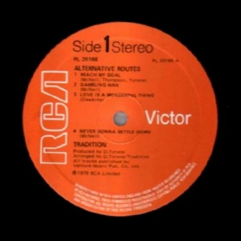 label - Tradition - Alternative Routes