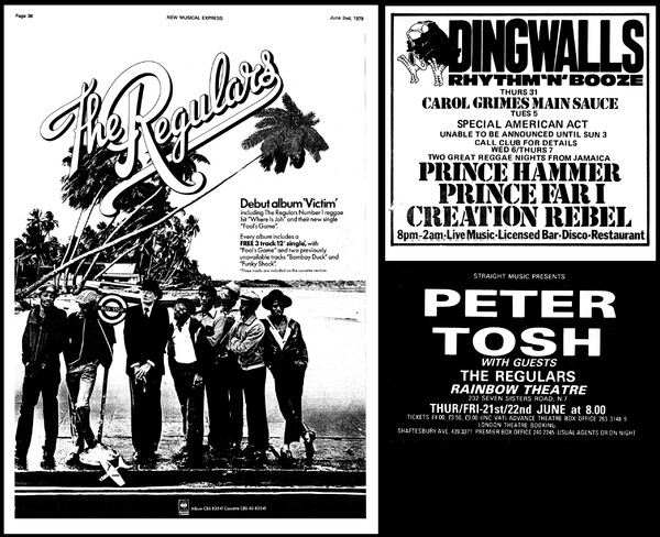 3 adverts in NME dated June 2nd, 1979...