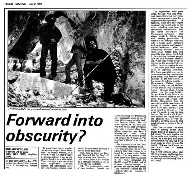 Abyssinians Article