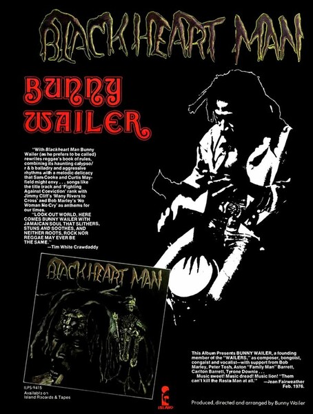 BLACKHEART MAN advert in Billboard - October 2, 1976...
