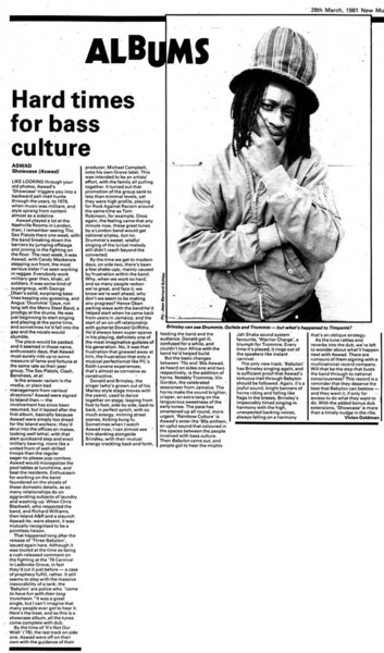 Aswad's Showcase album Review